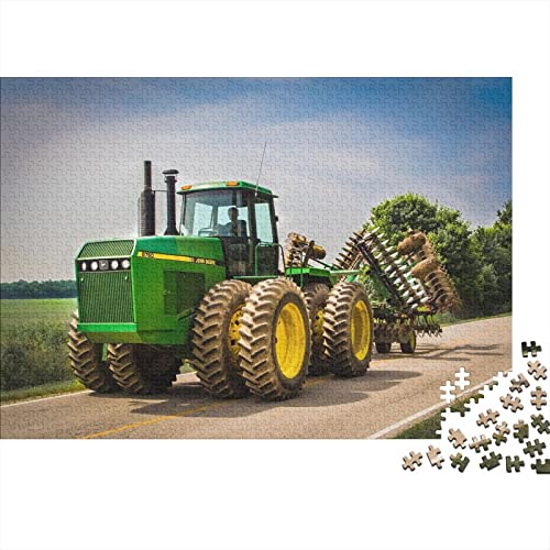 500 Teile Puzzle für Jugendliche,Landwirtschaftswerkzeuge,Traktoren,Puzzles,Erwachsenenpuzzle,Holzpuzzles,Dekompressionsspiel,Spielzeugpuzzles,52x38cm von MEFESE