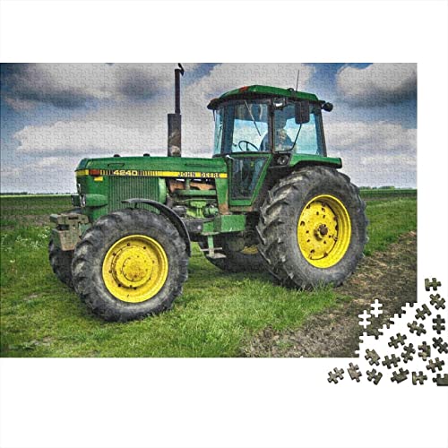 Landwirtschaftliche Werkzeuge Traktoren Puzzle Kreative Puzzles für Erwachsene 1000-teilige Puzzles für Erwachsene und Jugendliche Puzzle Lernspielzeug Geschenk 75x50cm von MEFESE