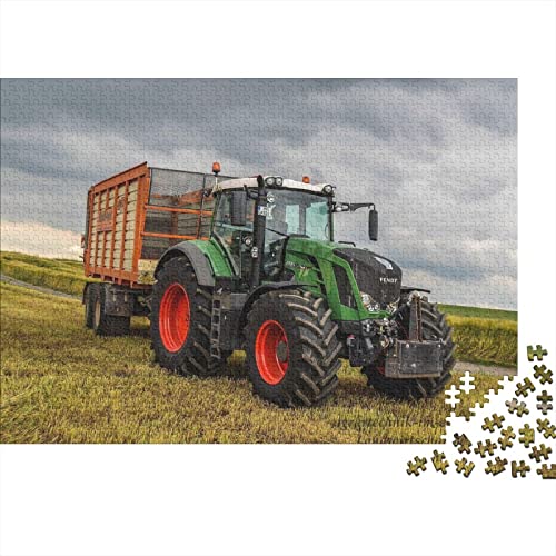 Landwirtschaftliche Werkzeuge Traktoren Puzzle Kreative Puzzles für Erwachsene 1000-teilige Puzzles für Erwachsene und Jugendliche Puzzle Lernspielzeug Geschenk 75x50cm von MEFESE