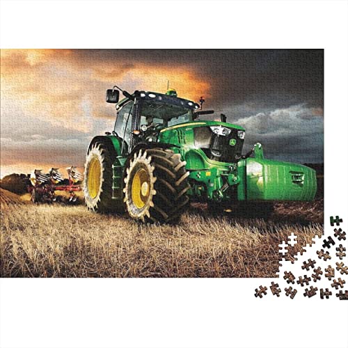 Puzzles für Erwachsene,1000-teiliges Puzzle für Teenager,Landwirtschaftswerkzeuge,Traktoren,Holzpuzzle,Geschenk,geeignete Puzzles für Familie und Freunde,75x50cm von MEFESE