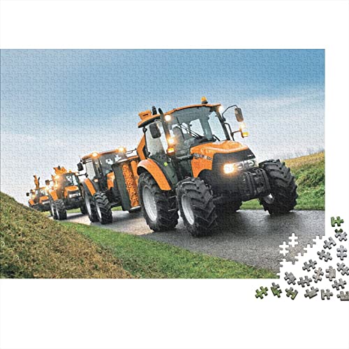 Puzzles für Erwachsene,300-teiliges Puzzle für Teenager,Landwirtschaftswerkzeuge,Traktoren,Holzpuzzle,Geschenk,geeignete Puzzles für Familie und Freunde,40x28cm von MEFESE