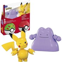 MEGA BRANDS JCT43 MEGA Pokémon 2er Pokéball Set - Pikachu und Ditto von MEGA BRANDS