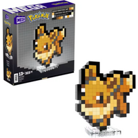 MEGA BRANDS HTH78 MEGA Pokémon Evoli Pixel Art von MEGABRANDS