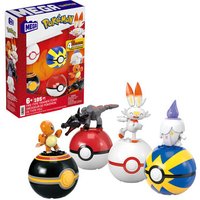 MEGA BRANDS HTJ06 MEGA Pokémon 4 Feuer-Typ Pokémon Sets von MEGABRANDS