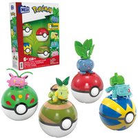 MEGA BRANDS HWR77 MEGA Pokémon 4 Pflanzen-Typ Pokémon Sets von MEGABRANDS