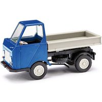 BUSCH 210003601 1:87 Multicar M22, Dreiseitenkipper, Blau von MEHLHOSE