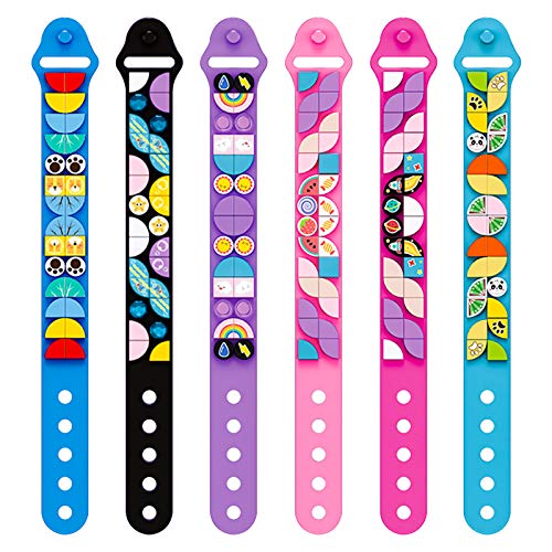 MEIEST DOTS Kinder-Schmuck-Bastelarmband, 6 Packungen, Cooles DIY-Sport-Armband-Set für Mädchen und Jungen, personalisiertes Freundschaftsarmband für einen tollen Geburtstag von MEIEST