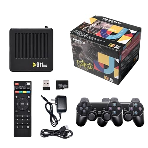 retrowave g11 pro Konsole Retro Spielkonsole mit 4K Grafik, Plug and Play für Zwei Spieler, Heimspielsystem für nostalgische Videospiele retrowave g11 pro Konsole Retro Spielkonsole mit 4K Grafik, Plug and Play für Zwei Spieler, Heimspielsystem für nostalgische Videospiele von MEIION