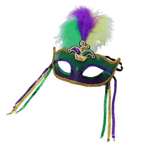 Elegante Venezianische Maske Maske Fasching Herren Venezianische Halloween Kostüm Maske Karneval Maske Cosplay Party Kostüm Ball Hochzeit Party Maske Faschingsmasken Elegante Venezianische Maske von MEIYOUMK