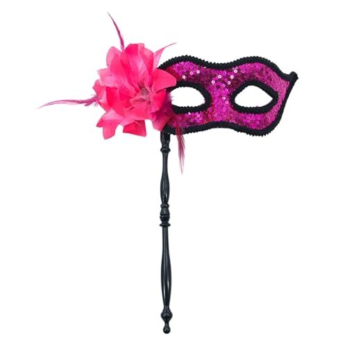 MEIYOUMK Damen Maskerade Maske Fasching Maske Damen Halloween Auge Maskiert Dame Mädchen Maskerade Abschlussball Karneval Maske Kostüm Zubehör Maskerade Party Karnevalsmasken Damen Maskerade Maske von MEIYOUMK