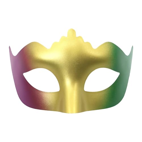 MEIYOUMK Elegante Venezianische Maske Fasching Masken Erwachsene Venezianische Musik Karneval Karneval Maskerade Maske Auf Einem Stock Party Verkleidung Dekor Halbmaske Fasching Venezianischen Maske von MEIYOUMK