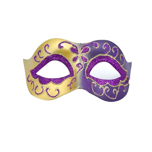 MEIYOUMK Elegante Venezianische Maske Maskenball Masken Vintage Antike Masken Augenmaske Retro Maskerade Masken Für Karnevals Halloween Party Venezianische Maske Damen Elegante Venezianische Maske von MEIYOUMK