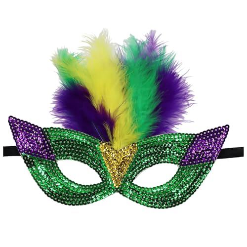 MEIYOUMK Maskenball Maske Damen Karneval Maske Karneval Maskenmaske Deecorations Venezianische Masken Für Damen Faschingsmasken Gesicht Venezianischen Masquerade Maske von MEIYOUMK