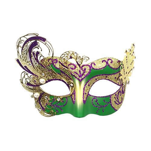 MEIYOUMK Maskerade Gesichtsmaske Masken Masken Fasching Venezianische Augenmaske Maske Gesicht Kostüm Für Halloween Karneval Party Cosplay Augenmaske Fasching Venezianische Maske von MEIYOUMK