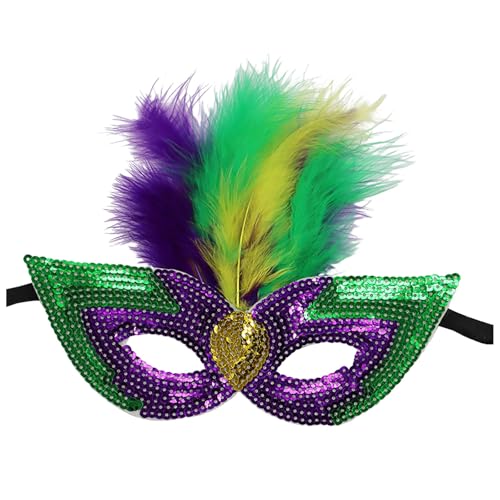 MEIYOUMK Maskerade Mask Venezianische Maske Venezianische Musik Karneval Karneval Maskerade Maske Auf Einem Stock Party Verkleidung Dekor Venezianische Maske Damen Elegante Venezianische Maske von MEIYOUMK