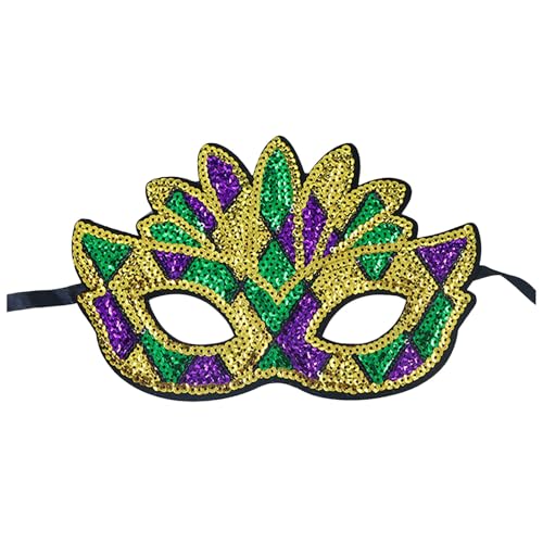 MEIYOUMK Maskerade Maske Venezianische-Masken Lace Maske Maskerade Gold Augenmaske Frauen Fasching Maskenkostüm Venezianische Masken Venezianischen Masquerade Maske von MEIYOUMK