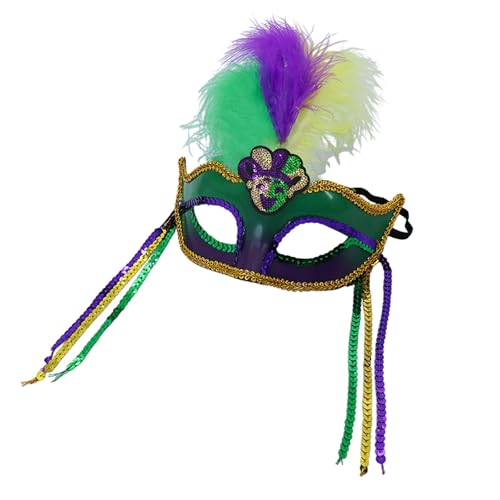 MEIYOUMK Venezianische Cosplay Masken Faschingsmasken Männer Maskenmaske Deecorations Venezianische Masken Für Damen Karneval Masken Elegante Venezianische Maske von MEIYOUMK