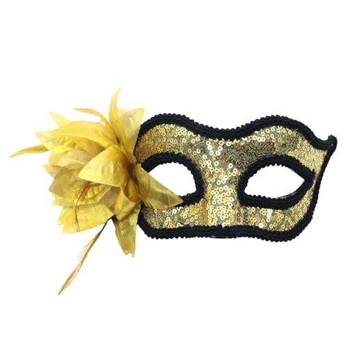 MEIYOUMK Venezianische Masken Für Frauen Fasching Masken Erwachsene Vintage Antike Masken Augenmaske Retro Maskerade Masken Für Karnevals Halloween Party Karneval Maske Damen Venezianische Masken von MEIYOUMK