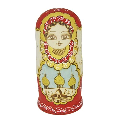 Traditionelle Matroschkas 10-lagige Matroschka-Schloss-Puppe, Pädagogisches Spielzeug, Geschenk Aus Holz, Russische Verschachtelungspuppen Für Weihnachten, Geburtstagsgeschenke Russische Matroschka-Pu von MEIZHITU