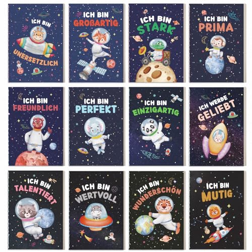 MEJOSER 12 Stück Mini Notizbuch Kinder Weltraum Mitgebsel Kindergeburtstag Notizblock Liniert Klein Inspirierende Sprüche Einschulung Geschenk Schultüte Füllung Junge Mädchen Party Schulkind MEJOSER 12 Stück Mini Notizbuch Kinder Weltraum Mitgebsel Kindergeburtstag Notizblock Liniert Klein Inspirierende Sprüche Einschulung Geschenk Schultüte Füllung Junge Mädchen Party Schulkind von MEJOSER