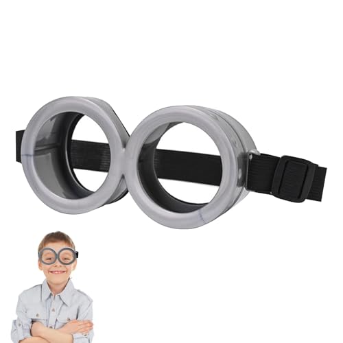 MEKEET Minion-Brille für Kinder, Männer oder Frauen, für Urlaub, Cosplay oder Party, Zubehör (13,5 x 6,6 cm) von MEKEET