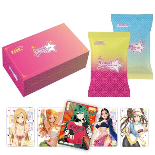 MELKEN Anime Booster - Senpai Goddess Haven 4 Series - Goddess Story Charming Figure Waifu Card Goddess Tale Collectable Booster Box von MELKEN