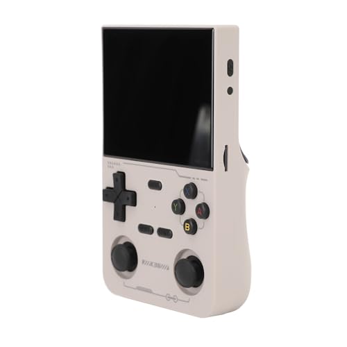 K36 Handheld, Retro Konsole, Retro Spielekonsole Retro Handheld Spielekonsole, Dual 3D Rocker, 20+ Emulatoren für PSP, N64, PS1, GBA, etc (White) von MENDUNER