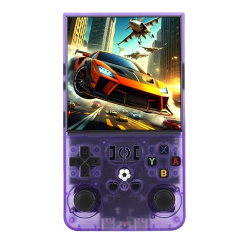 MENDUNER NEU R36MAX Retro -Handheld -Spielekonsole, 4,0 -Zoll -IPS -Bildschirm Retro Gaming -Konsole, 4000mah Wieder Aufladbare Tragbare Taschenbuchhalte Dual Joysticks für Erwachsene (Klares lila MENDUNER NEU R36MAX Retro -Handheld -Spielekonsole, 4,0 -Zoll -IPS -Bildschirm Retro Gaming -Konsole, 4000mah Wieder Aufladbare Tragbare Taschenbuchhalte Dual Joysticks für Erwachsene (Klares lila von MENDUNER