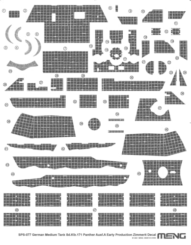 MENG-Model SPS-077 Modellbausatz, Zubehör, Mehrfarbig von MENG