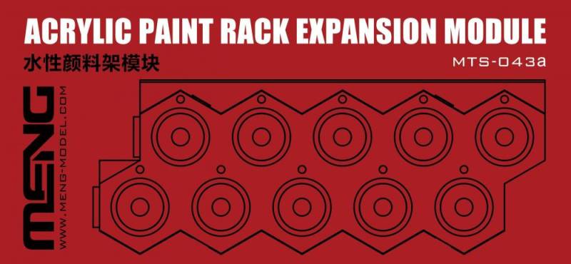 Acrylic Paint Rack Expansion Module von MENG Models