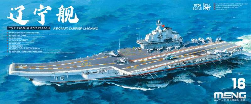 Aircraft Carrier Liaoning von MENG Models