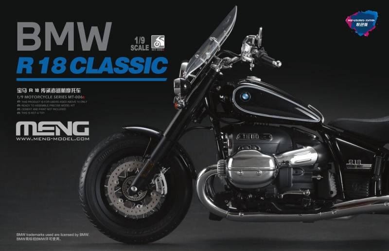 BMW R 18 Classic (Pre-colored Edition) von MENG Models