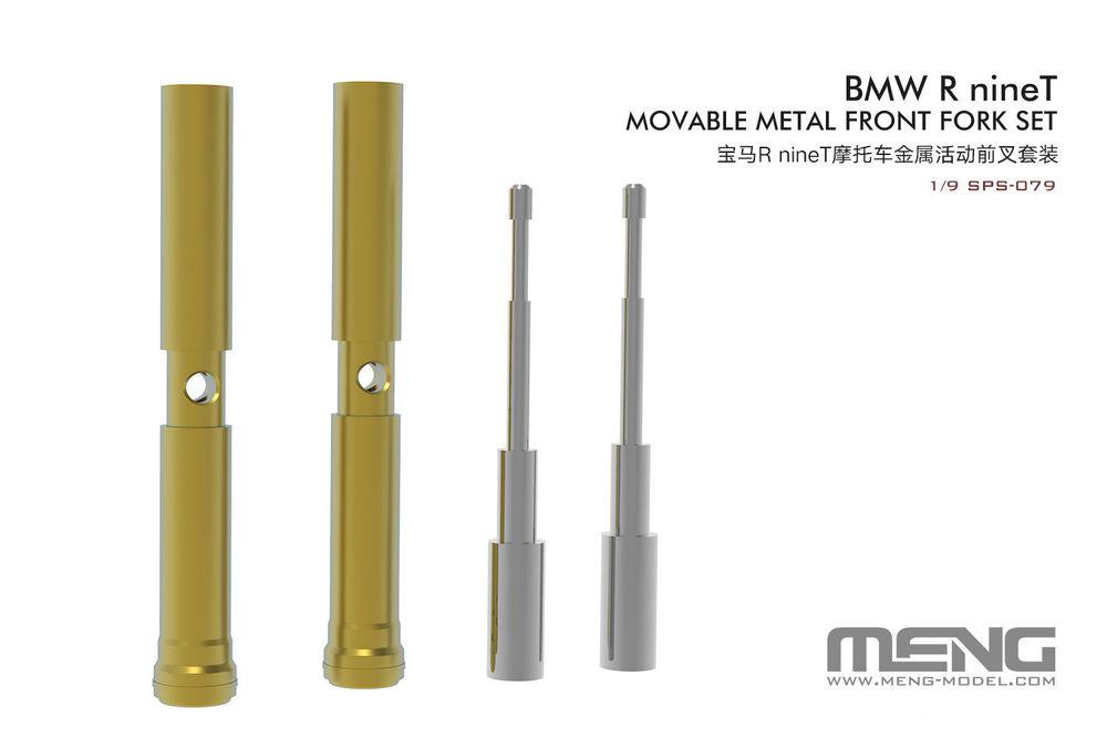 BMW R nineT - Federgabel - Movable Metal Front Fork Set von MENG Models