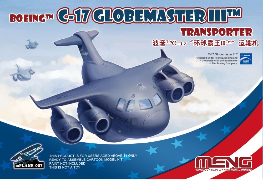 Boeing C-17 Globemaster III Transporter von MENG Models