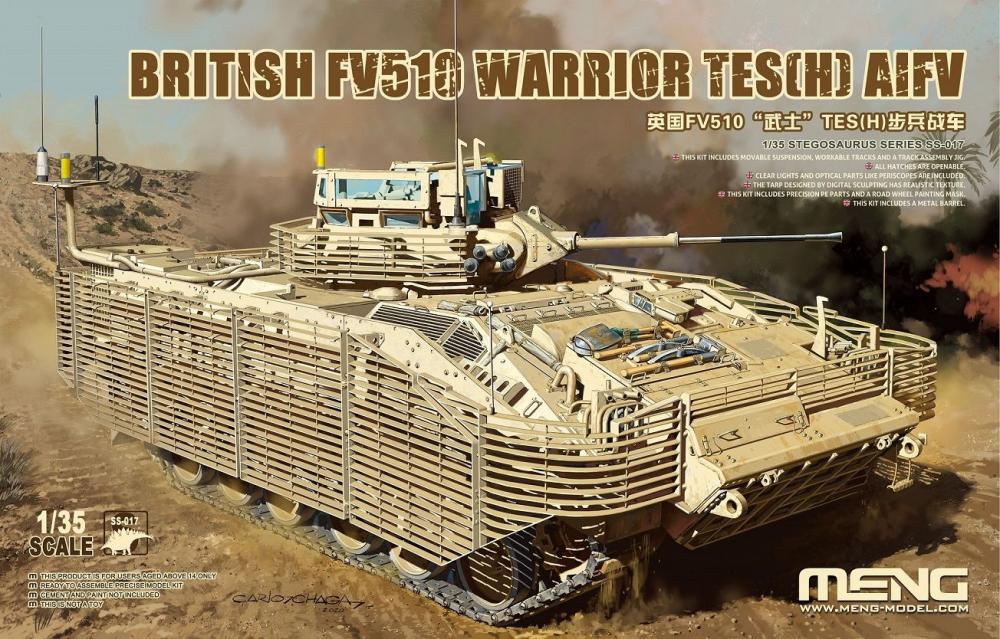 British FV510 Warrior TES(H) AIFV von MENG Models