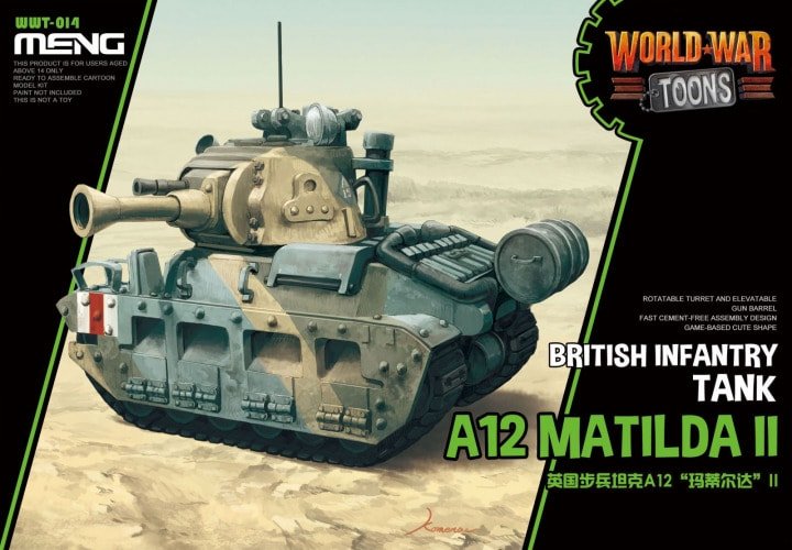 British Infantry Tank A12 Matilda II (CartoonModel) von MENG Models