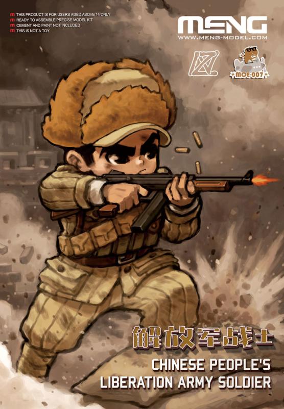 Chinese People´s Liberation Army Soldier (CARTOON MODEL) von MENG Models