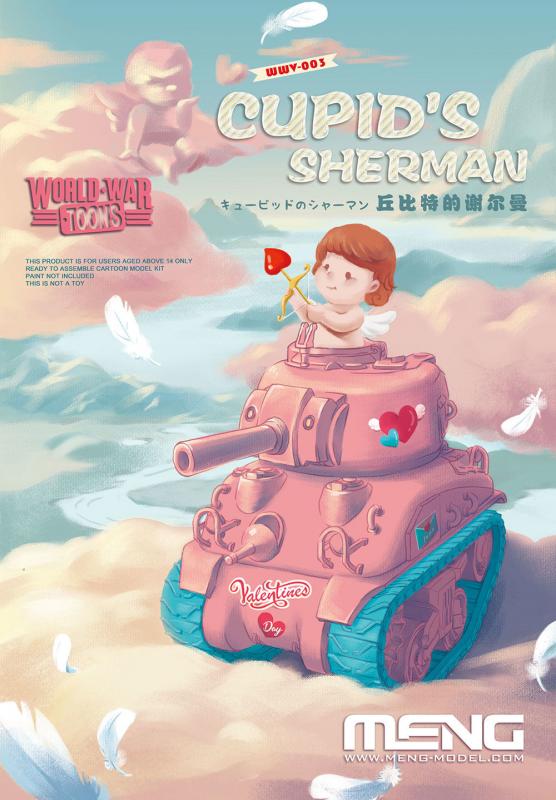 Cupid´s Sherman (Cartoon Model) von MENG Models