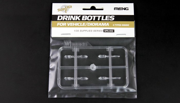 Drink Bottles for Vehicle/Diorama von MENG Models