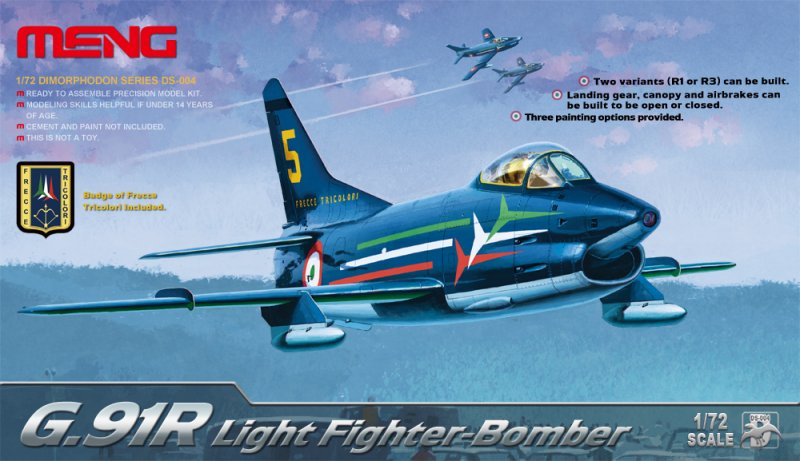 G.91R Light Fighter Bomber von MENG Models