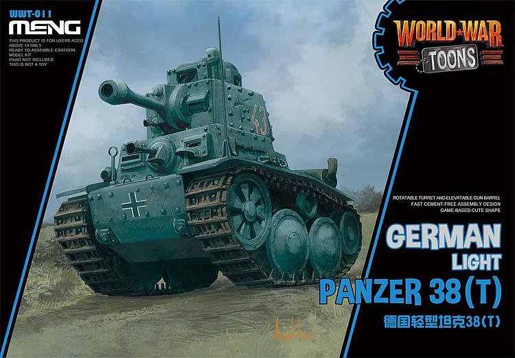 German Light Panzer 38(T) (CartoonModel) von MENG Models