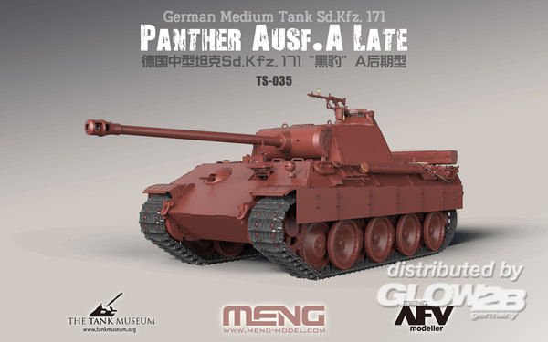 German Medium Tank Sd.Kfz.171 Panther Ausf.A Late von MENG Models