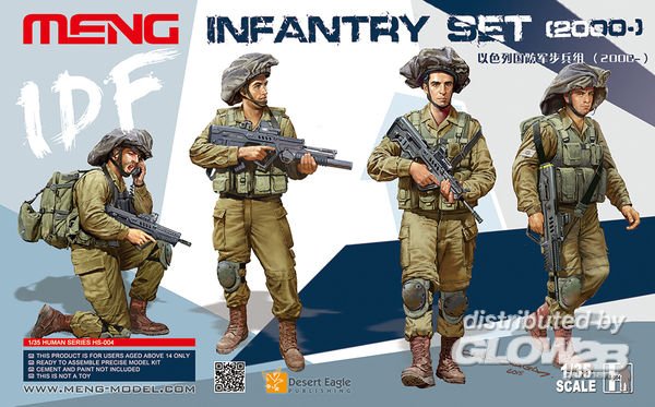 IDF Infantry Set (2000-) von MENG Models