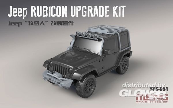 Jeep Rubicon Upgrade Kit (Resin) von MENG Models