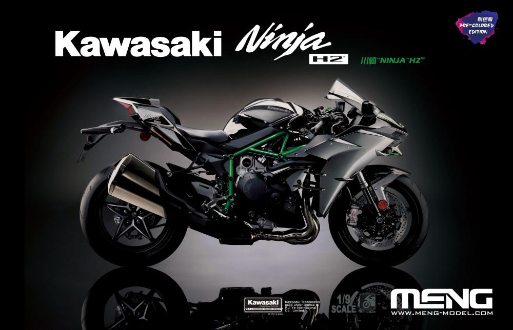 Kawasaki Ninja H2 (Pre-colored Edition) von MENG Models