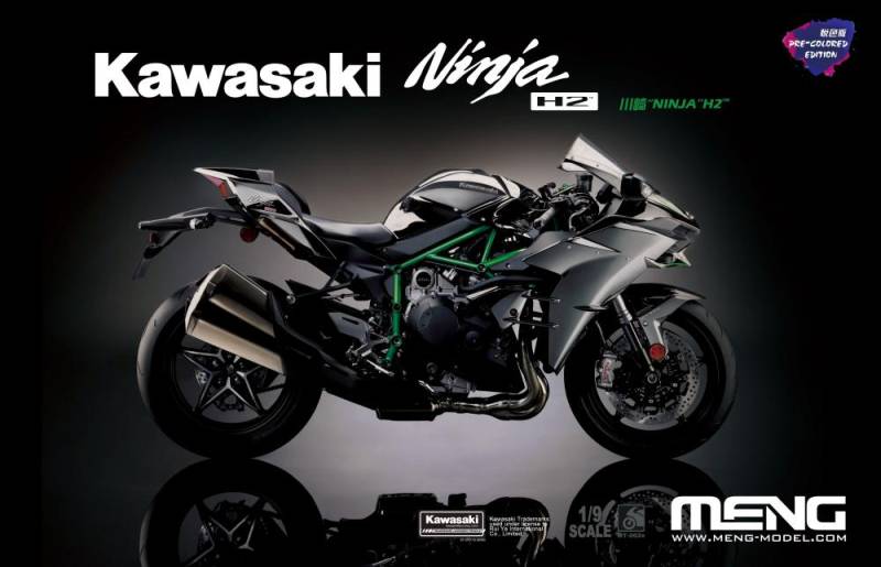 Kawasaki Ninja H2 (Pre-colored Edition) von MENG Models