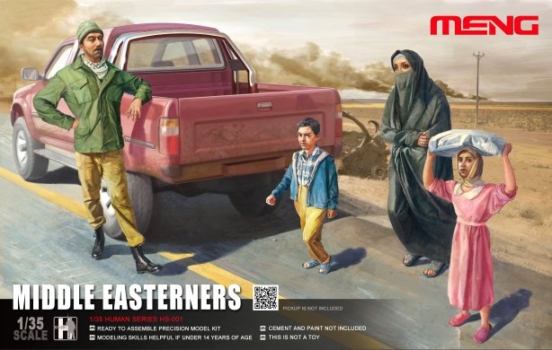 Middle Easterns in the Street von MENG Models