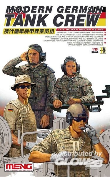 Modern German Tank Crew von MENG Models