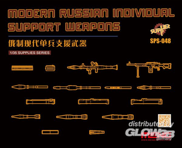 Modern Russian Individual Support Weapon (resin) von MENG Models