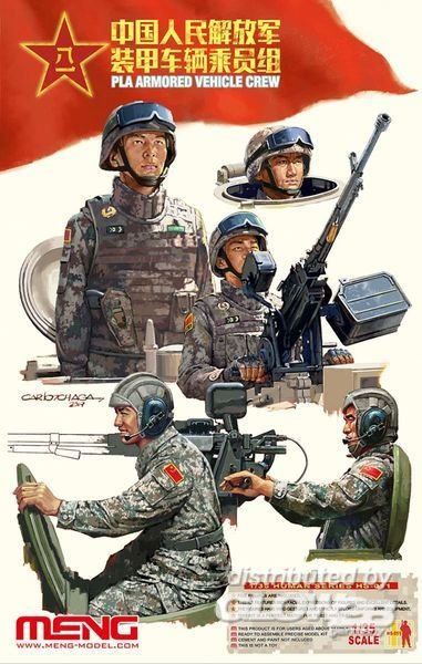 PLA Armored Vehicle Crew von MENG Models